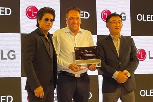 Oled Growth Sales Award Event 1 Best LG Showroom In Jaipur Agoan Electronics