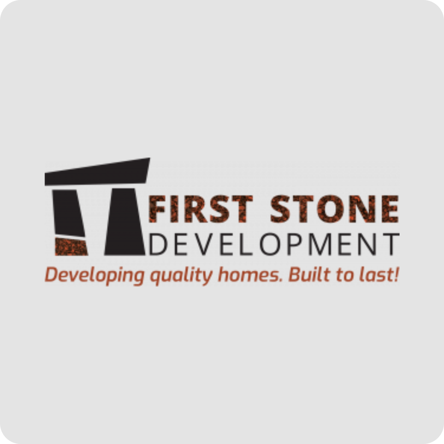 Agoan Client First Stone Development Logo