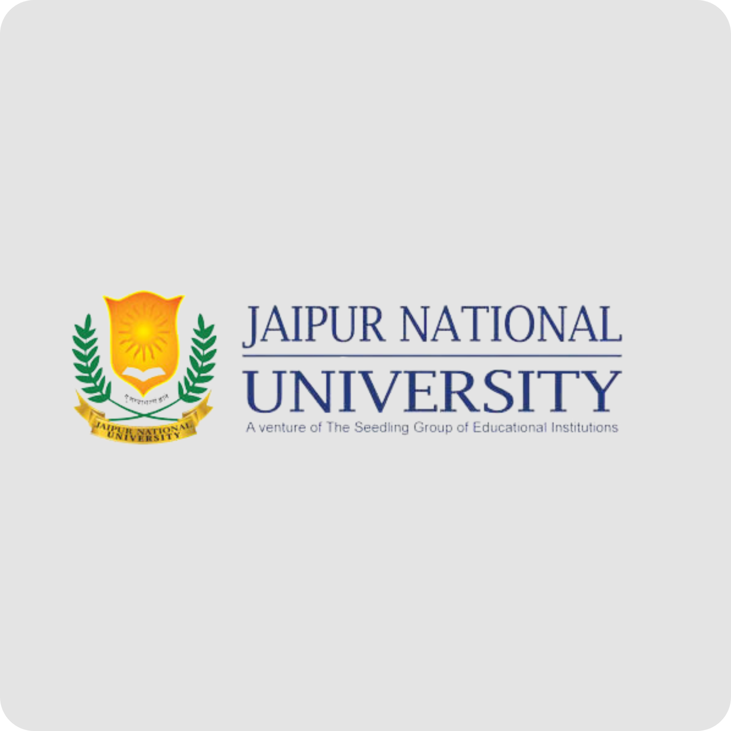 Agoan Client Jaipur National University Logo