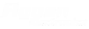 Agoan Electronics New Logo white web