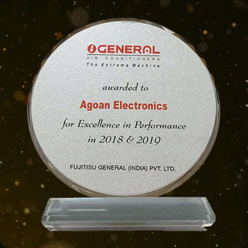 OGeneral Air Conditioners Award for Excellence in Performance in 2018-19